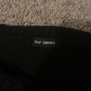Its A Raf Simons knit sweatshirt im willing to negotiate-any price